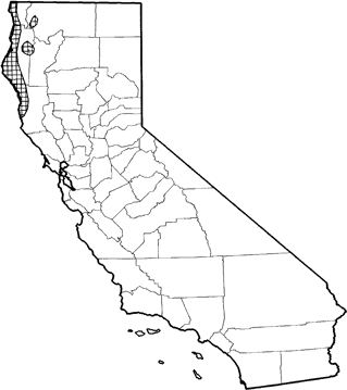 Coast Mole Range Map