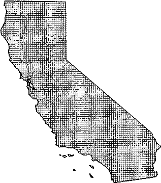 California Myotis Range Map