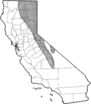 Yellow-bellied Marmot Range Map