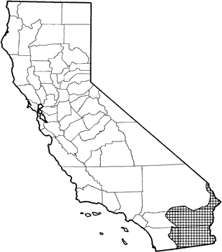 Spiny Pocket Mouse Range Map