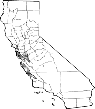 Narrow-faced Kangaroo Rat Range Map