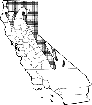 Bushy-tailed Woodrat Range Map