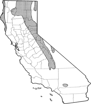 Long-tailed Vole Range Map