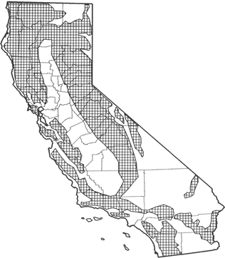 Mountain Lion Range Map