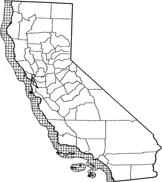 California Sea Lion Range Map